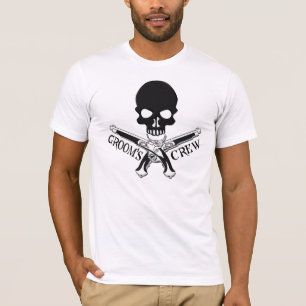 T-shirt Chemise de l'équipage du marié de pirate