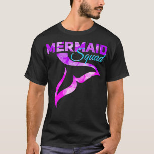 T-shirt Chemise de l'équipe de sirène femmes nage cadeau d
