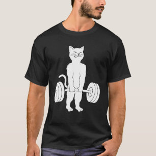 T-shirt Chemise de levage de chats Poids d'attache Kitty