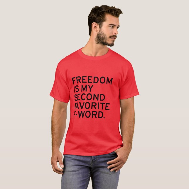 T-shirt Chemise de liberté (Devant entier)