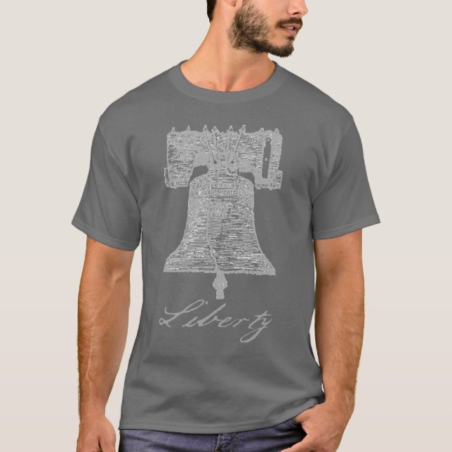 T-shirt Chemise de Liberty Bell (Devant)
