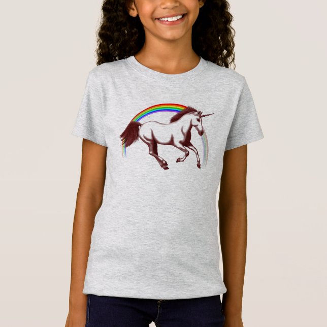 T-Shirt Chemise de licorne de Logan de Laura (Devant)