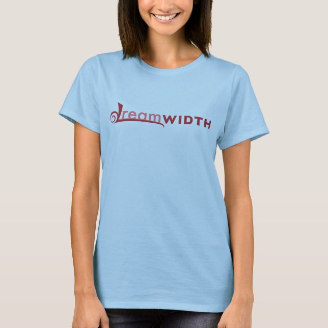 T-shirt Chemise de logo de Dreamwidth des femmes (Devant)