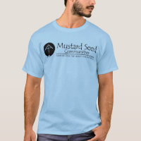 Chemise de logo de graine de moutarde