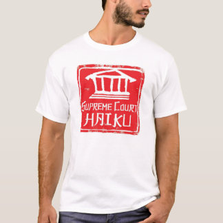 T-shirt Chemise de logo de Haiku de court suprême