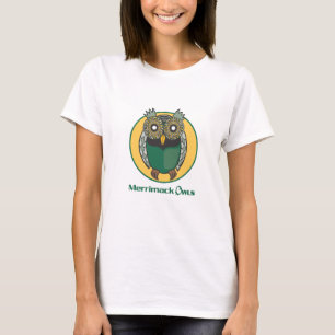 T-shirt Chemise de logo de hiboux