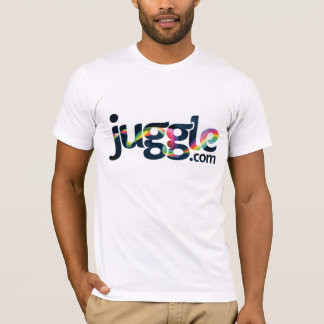 T-shirt chemise de logo de Juggle.com