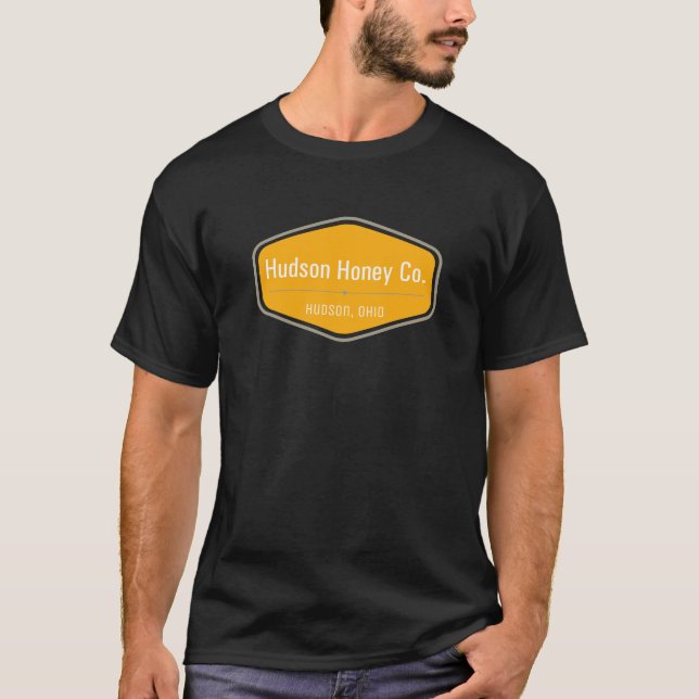 T-shirt Chemise de logo de miel du Hudson (Devant)