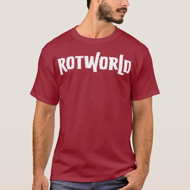 T-shirt Chemise de logo de ROTWORLD (Devant)