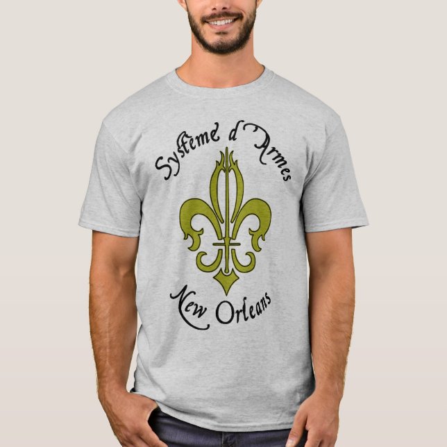 T-shirt Chemise de logo de SDA NOLA B&G (Devant)