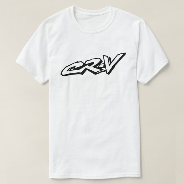 T-shirt Chemise de logo Retro CR-V (Design devant)