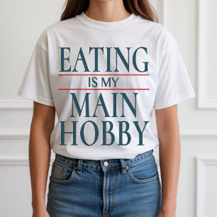 T-shirt Chemise de loisir pour les gourmands, Cadeau drôle