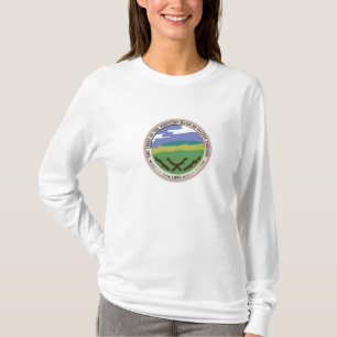 T-shirt Chemise de longsleeve de Whitetop de la femme