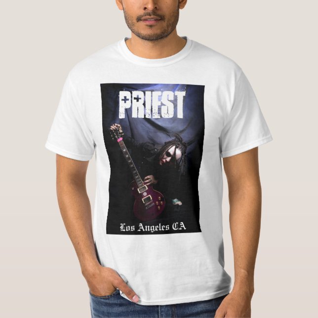 T-shirt Chemise de LOS ANGELES de PRÊTRE (Devant)