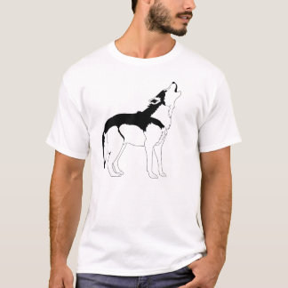 T-shirt Chemise de loup d'hurlement
