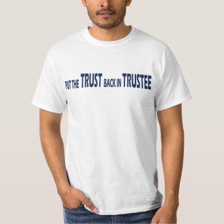 T-shirt Chemise de lumière d'équipe de confiance