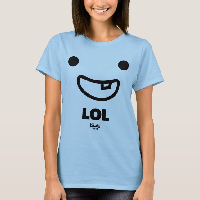 T-shirt Chemise de l'usage LOL de canneberge (Devant)