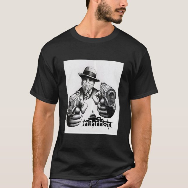 T-shirt Chemise de Mafia (Devant)