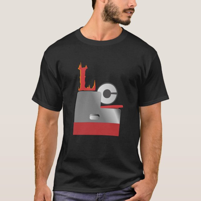 T-shirt Chemise de magasin (Devant)