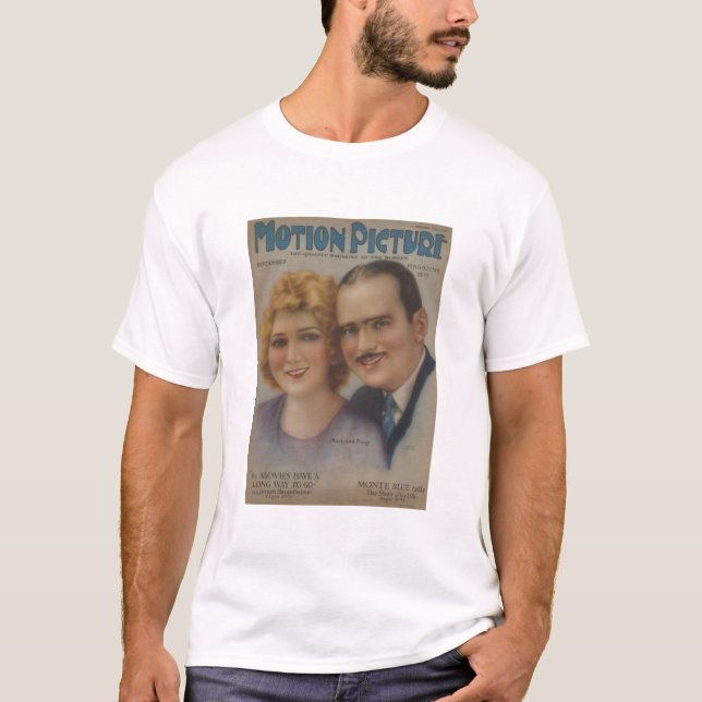 T-shirt Chemise de magazine de Mary Pickford Douglas (Devant)