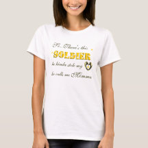 CHEMISE DE MAMAN D'ARMÉE