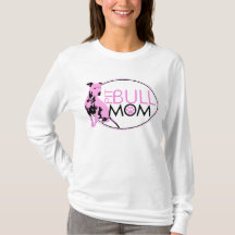 Chemise de maman de pitbull