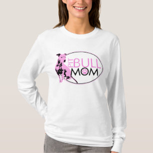 T-shirt Chemise de maman de pitbull