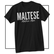 Chemise de maman maltaise pour les propriétaires e