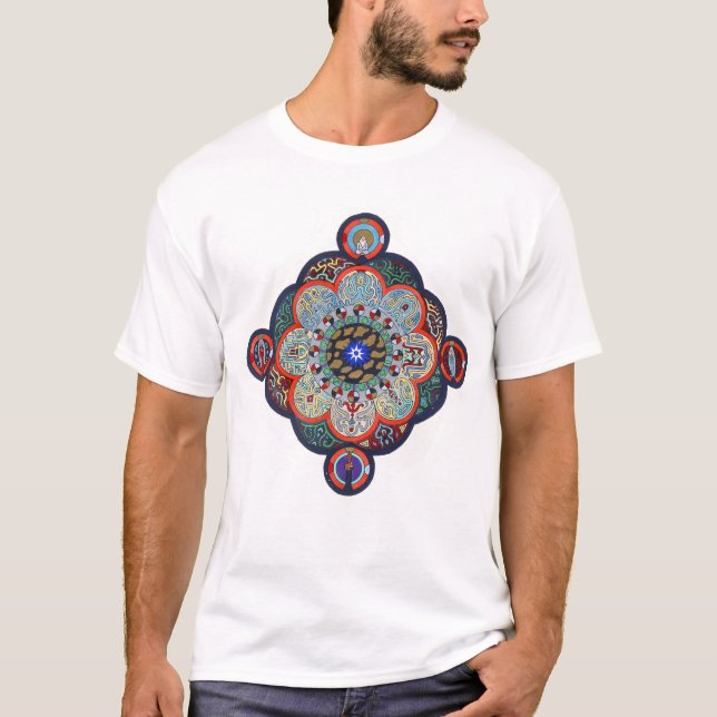 T-shirt Chemise de mandala de Jung pour les hommes (Devant)