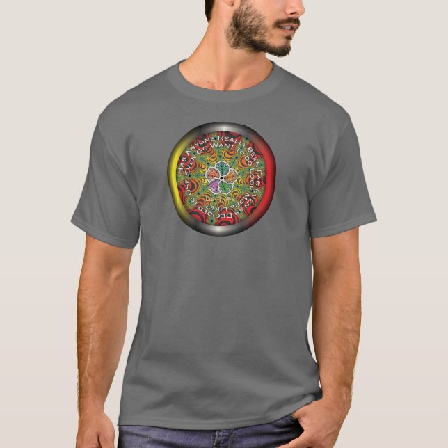 T-shirt Chemise de manie de DiscTribe (Devant)