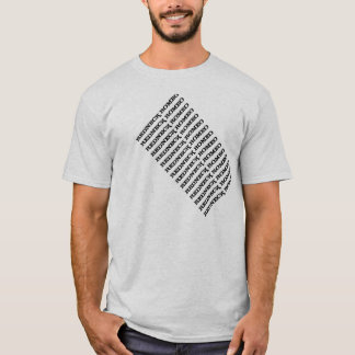 T-shirt Chemise de manuscrit de Romeo de plouc