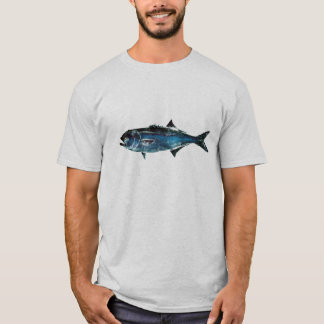 T-shirt chemise de maquereau d'or