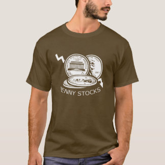 T-shirt Chemise de marché boursier de penny