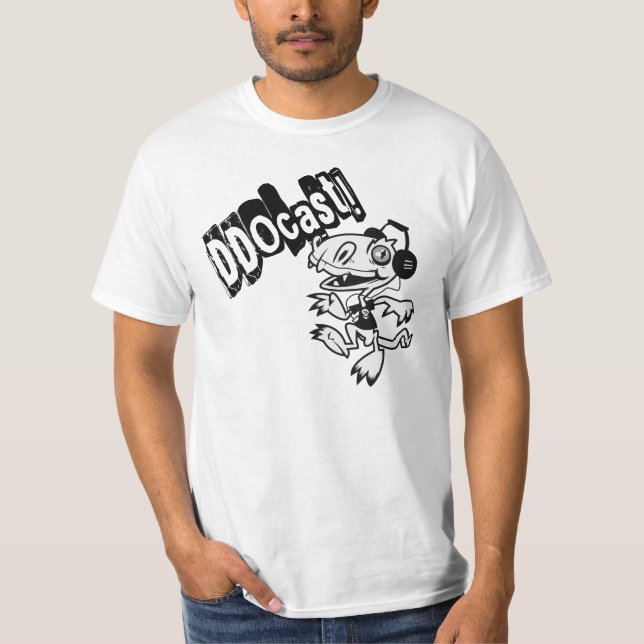 T-shirt Chemise de mascotte de DDOcast Snagz (Devant)