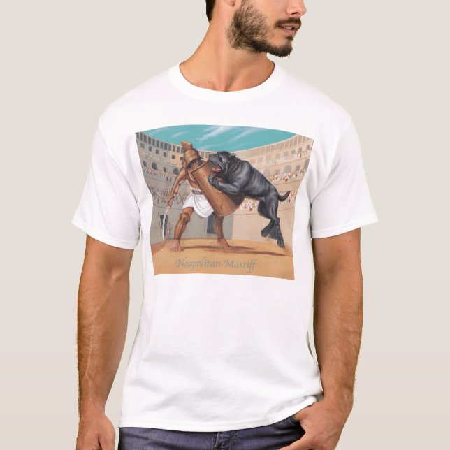 T-shirt Chemise de mastiff de Neopolitan (Devant)