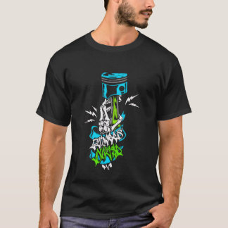 T-shirt Chemise de mécanicien conçue pour être bruyante