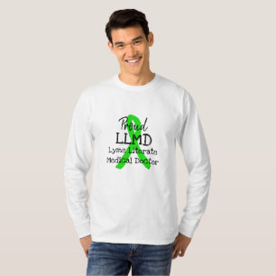 T-shirt Chemise de médecin fier LLMD Lyme littéraire