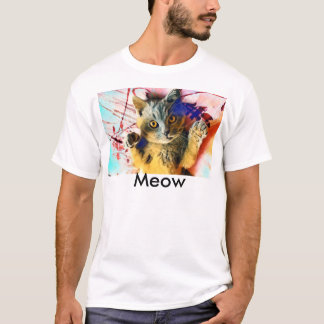T-shirt Chemise de Meow