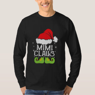 T-shirt Chemise de Mimi Claus pour famille assortie Mimi C