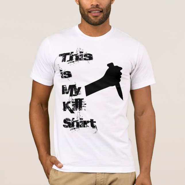 T-shirt chemise de mise à mort (Devant)