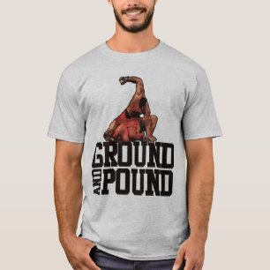 T-shirt Chemise de MIXED MARTIAL ART de la terre et de