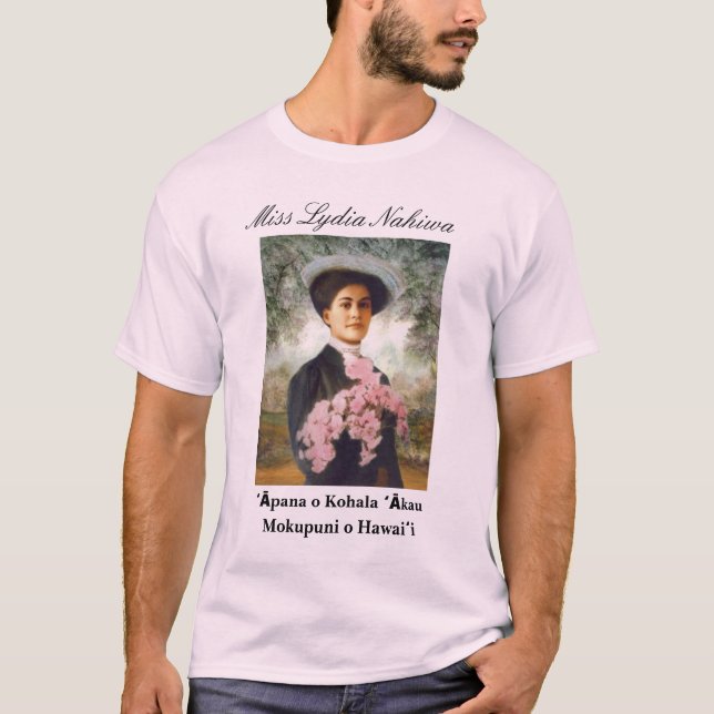 T-shirt Chemise de Mlle Lydia Nahiwa (Devant)