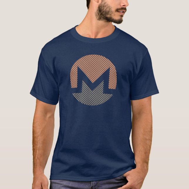 T-shirt Chemise de Monero "Lightspeed" - (version foncée) (Devant)