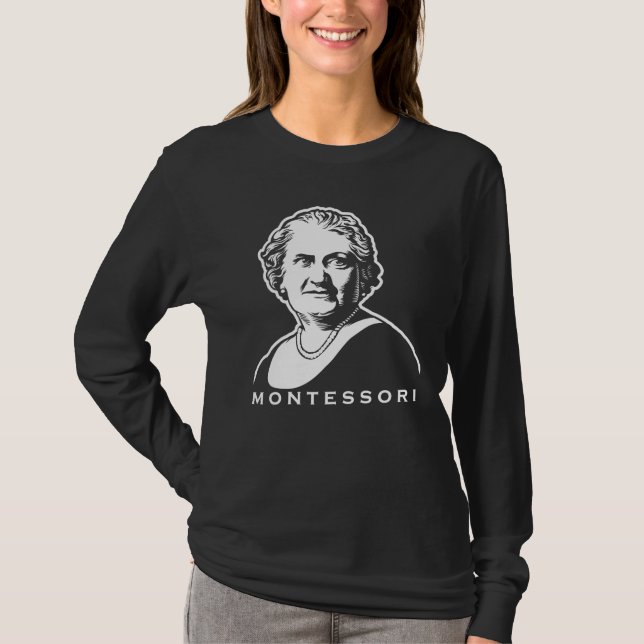 T-shirt Chemise de Montessori (Devant)