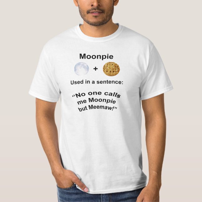 T-shirt Chemise de Moonpie et de Meemaw (Devant)