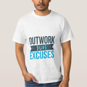 T-shirt Chemise de motivation de gym pour dépasser vos exc