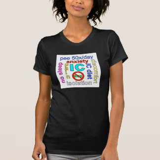 T-shirt Chemise de mots d'IC