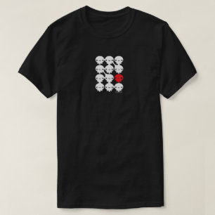 T-shirt Chemise de moutons et de loup