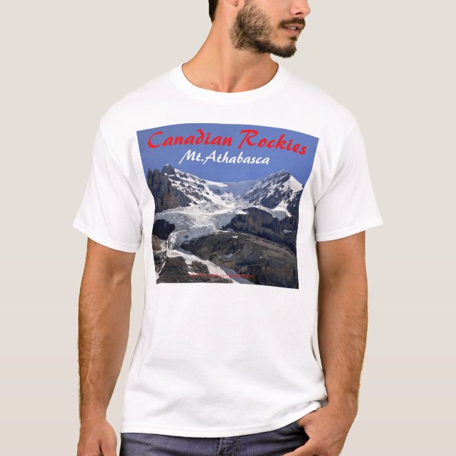 T-shirt Chemise de Mt. Athabasca (Devant)