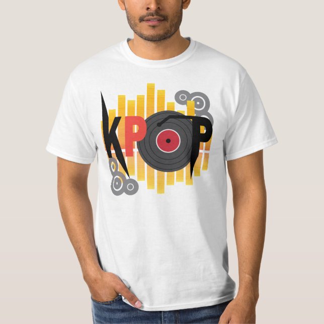 T-shirt Chemise de musique de KPOP (Devant)